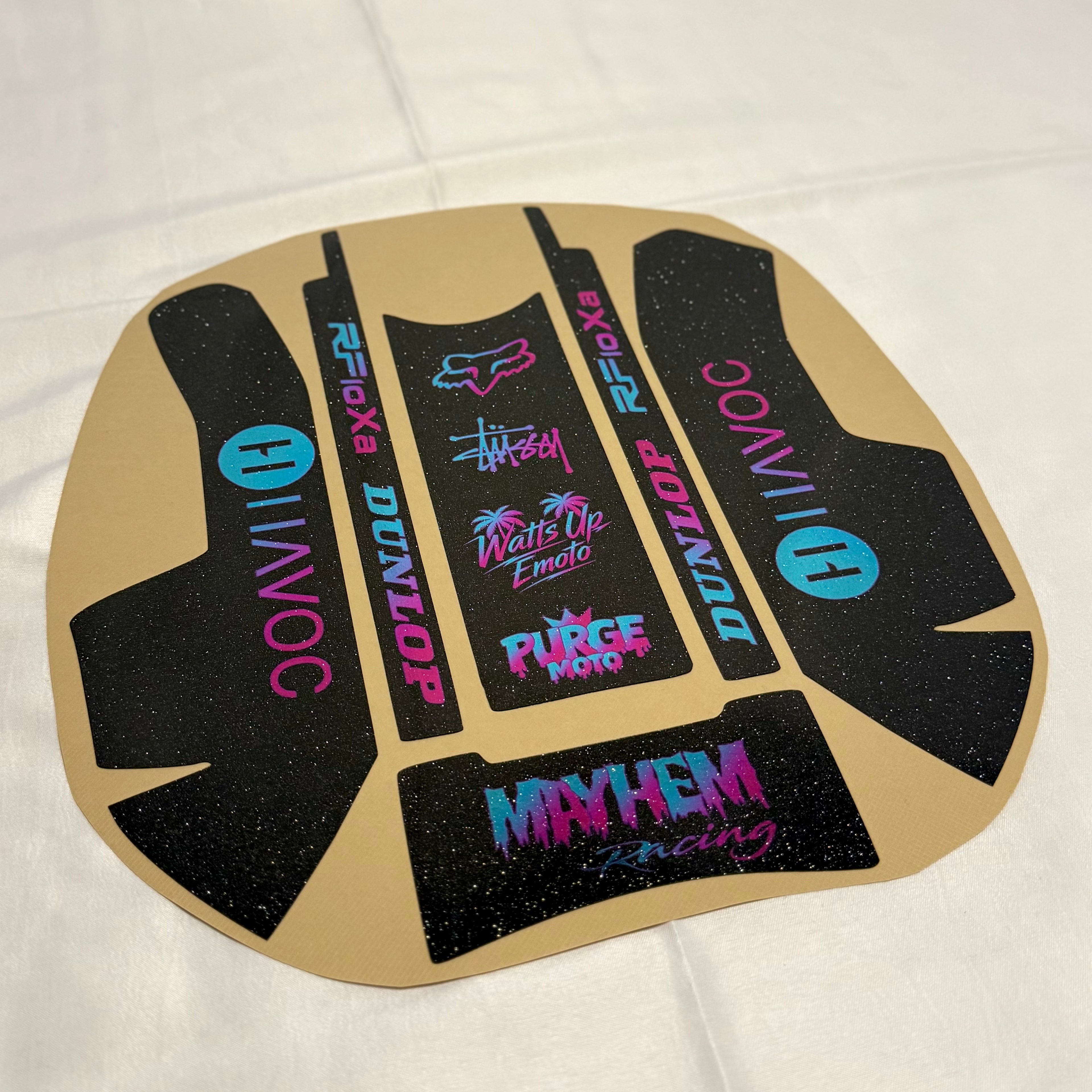Eride Pro Battery Lid Decals