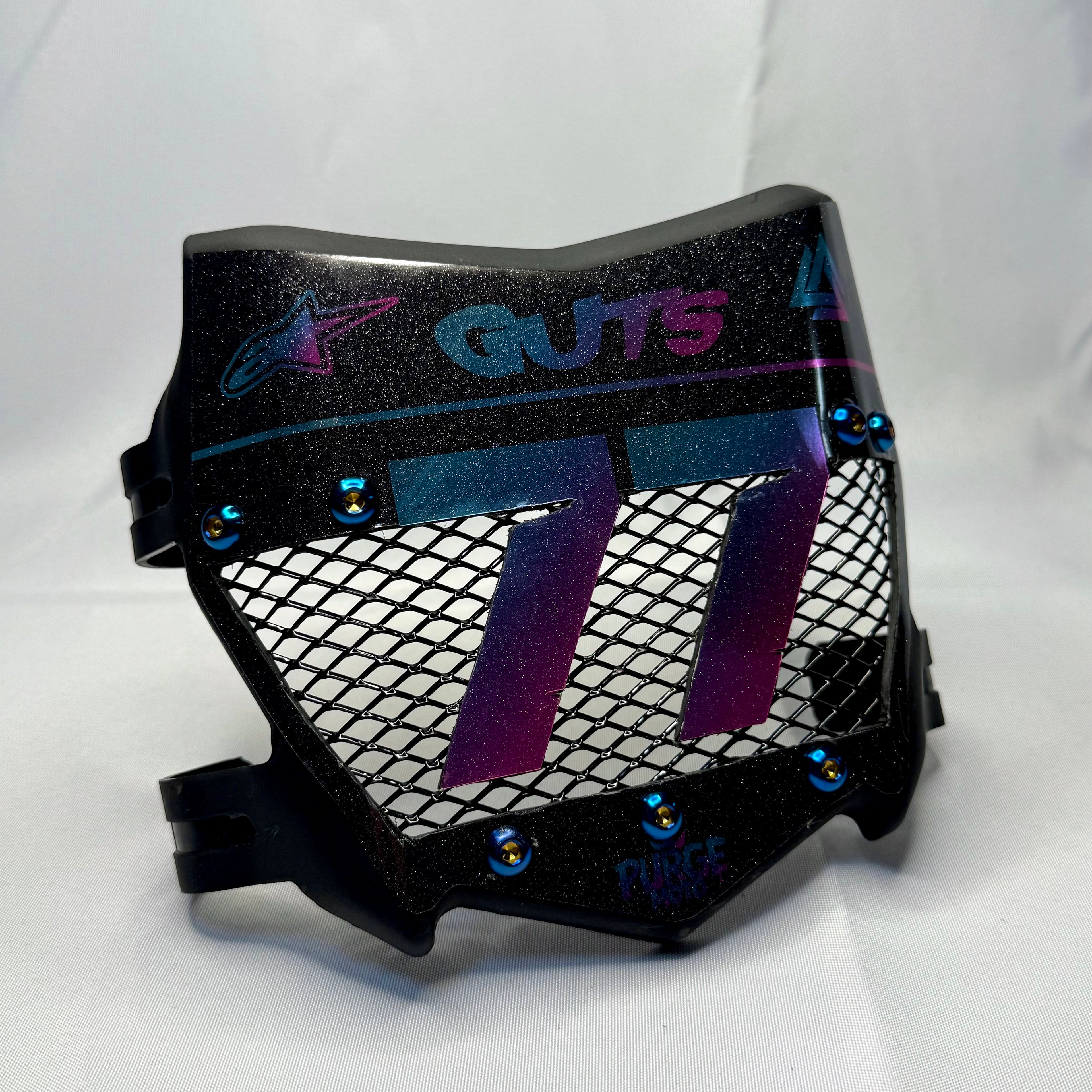 Custom Titanium Vented Motocutz Plate (PREORDERS)