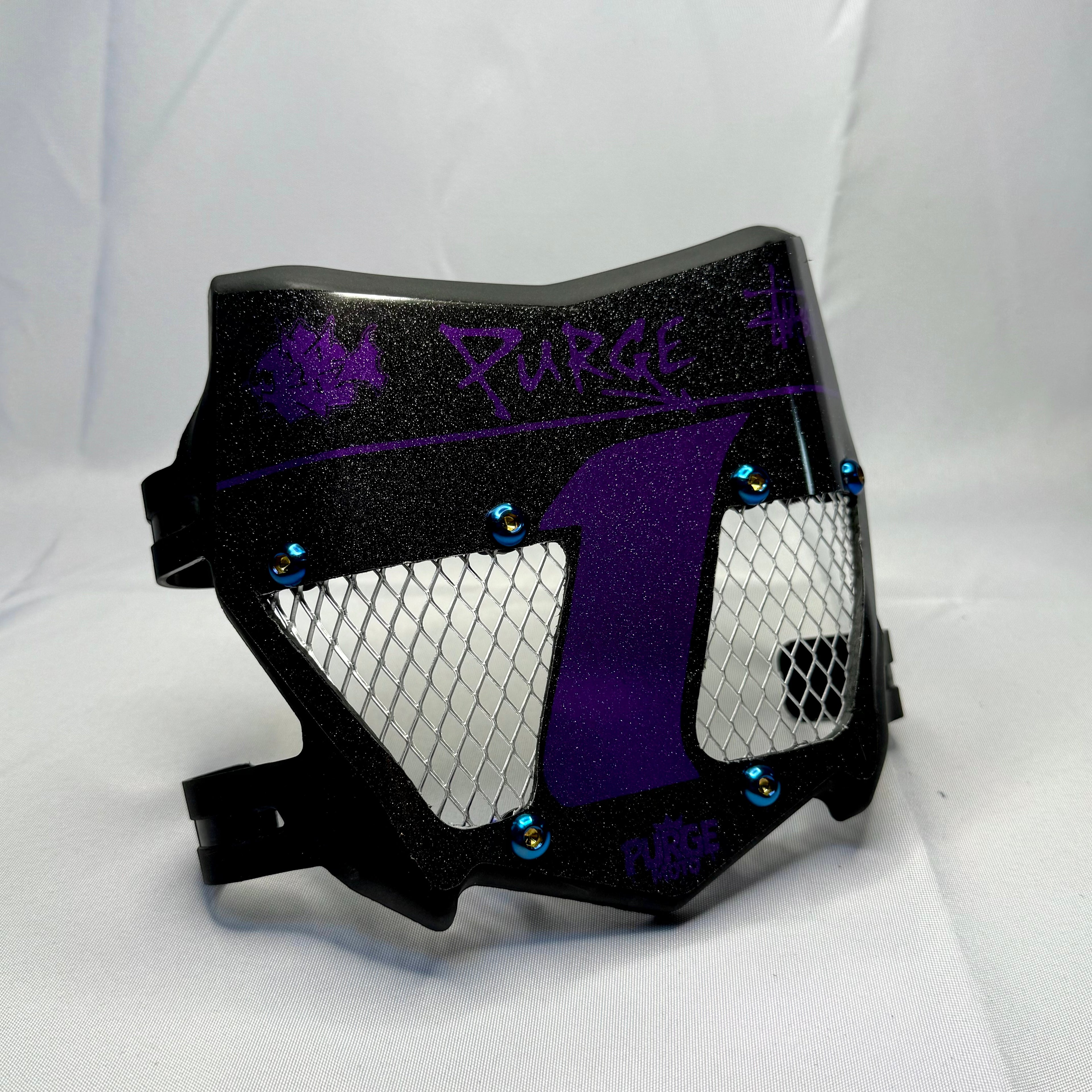 Custom Titanium Vented Motocutz Plate (PREORDERS)