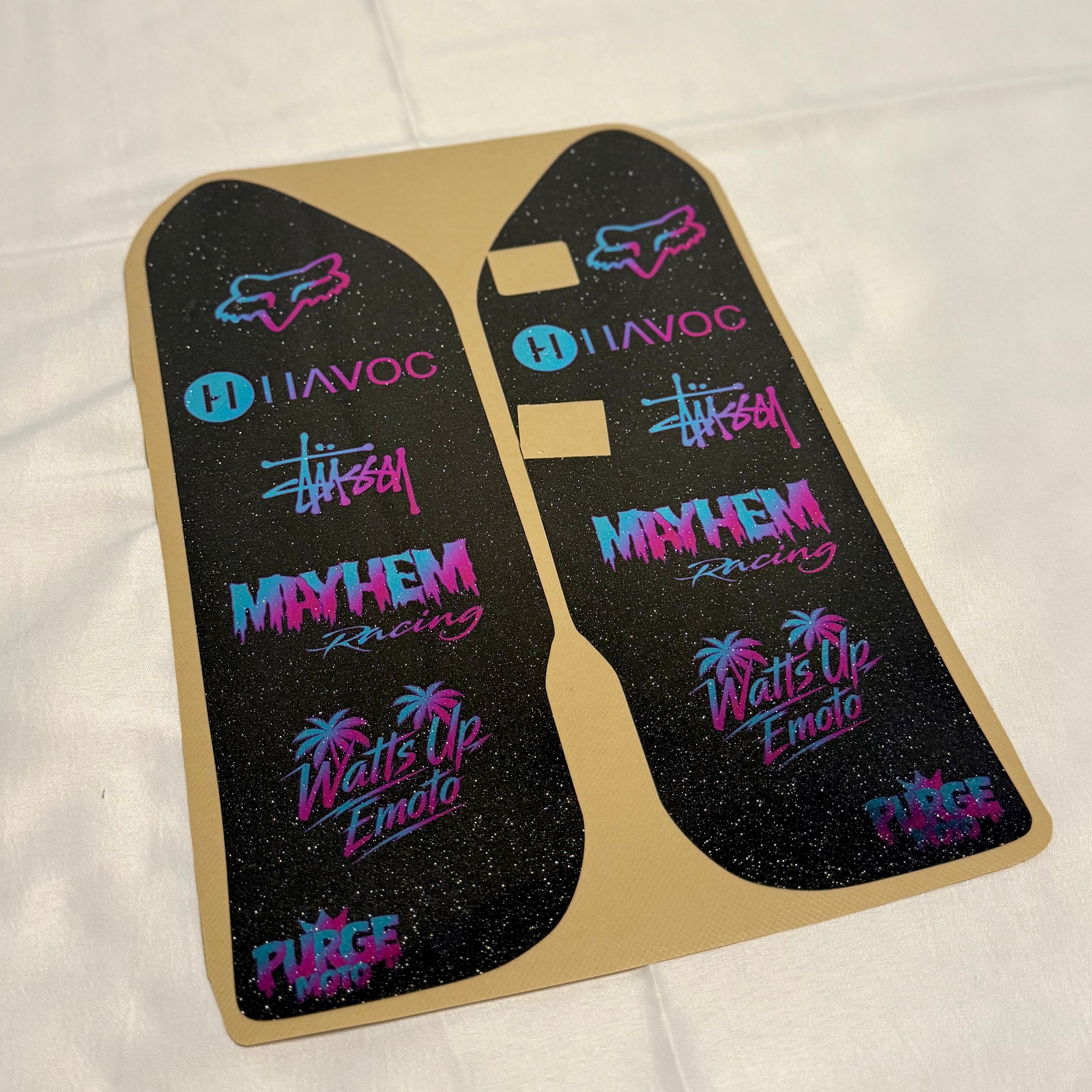 Eride Pro 3.0 Fork Guard Decals