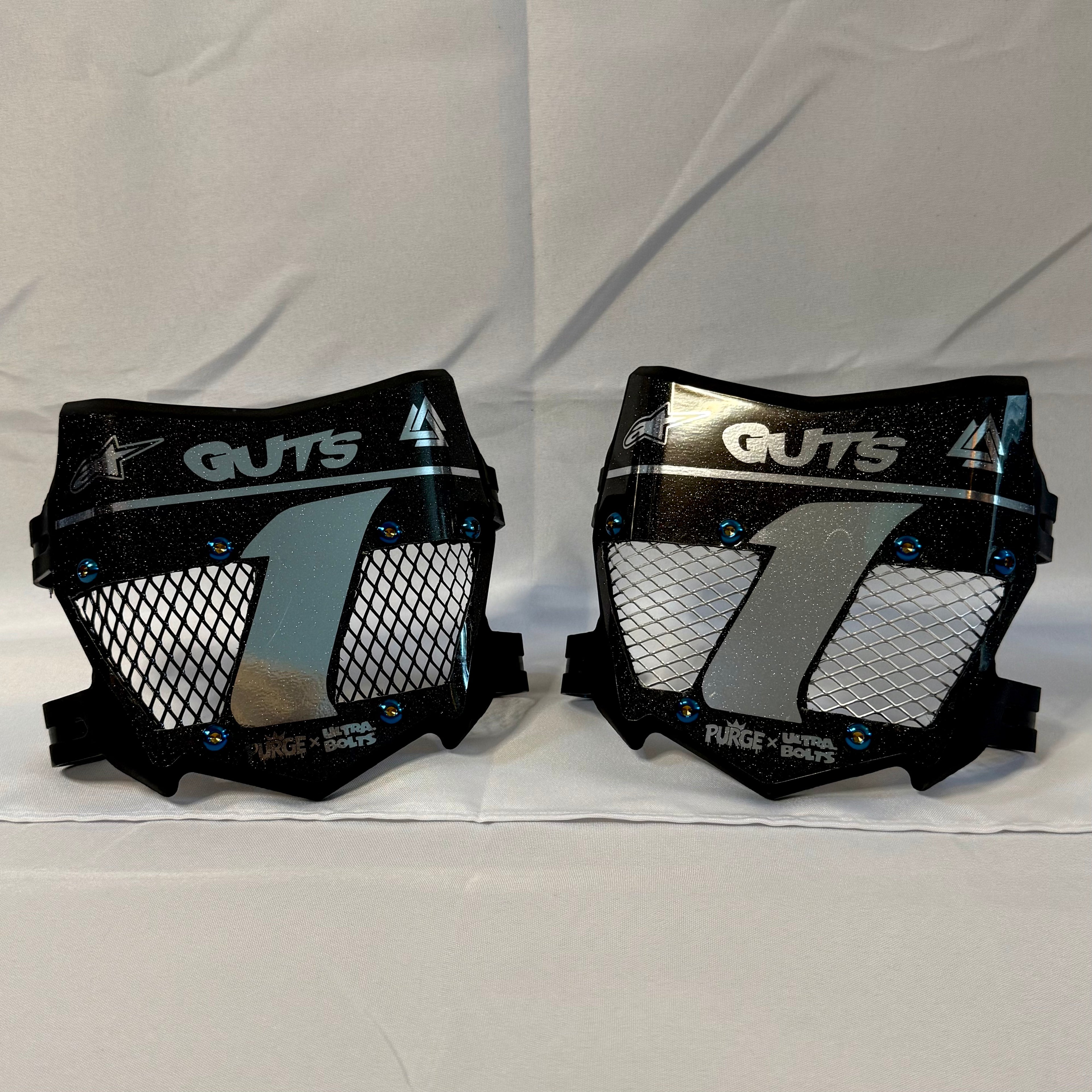 Custom Titanium Vented Motocutz Plate (PREORDERS)