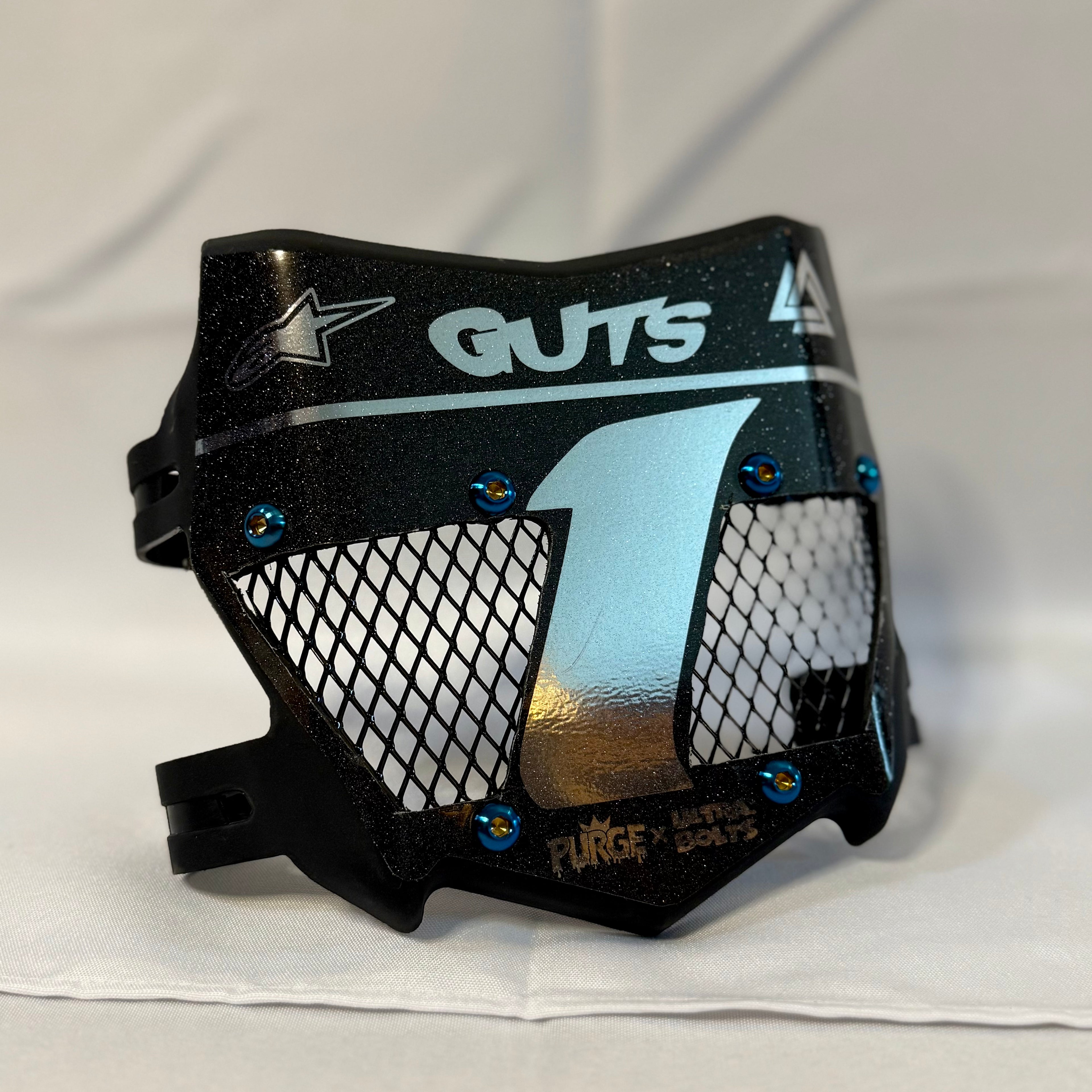 Custom Titanium Vented Motocutz Plate (PREORDERS)