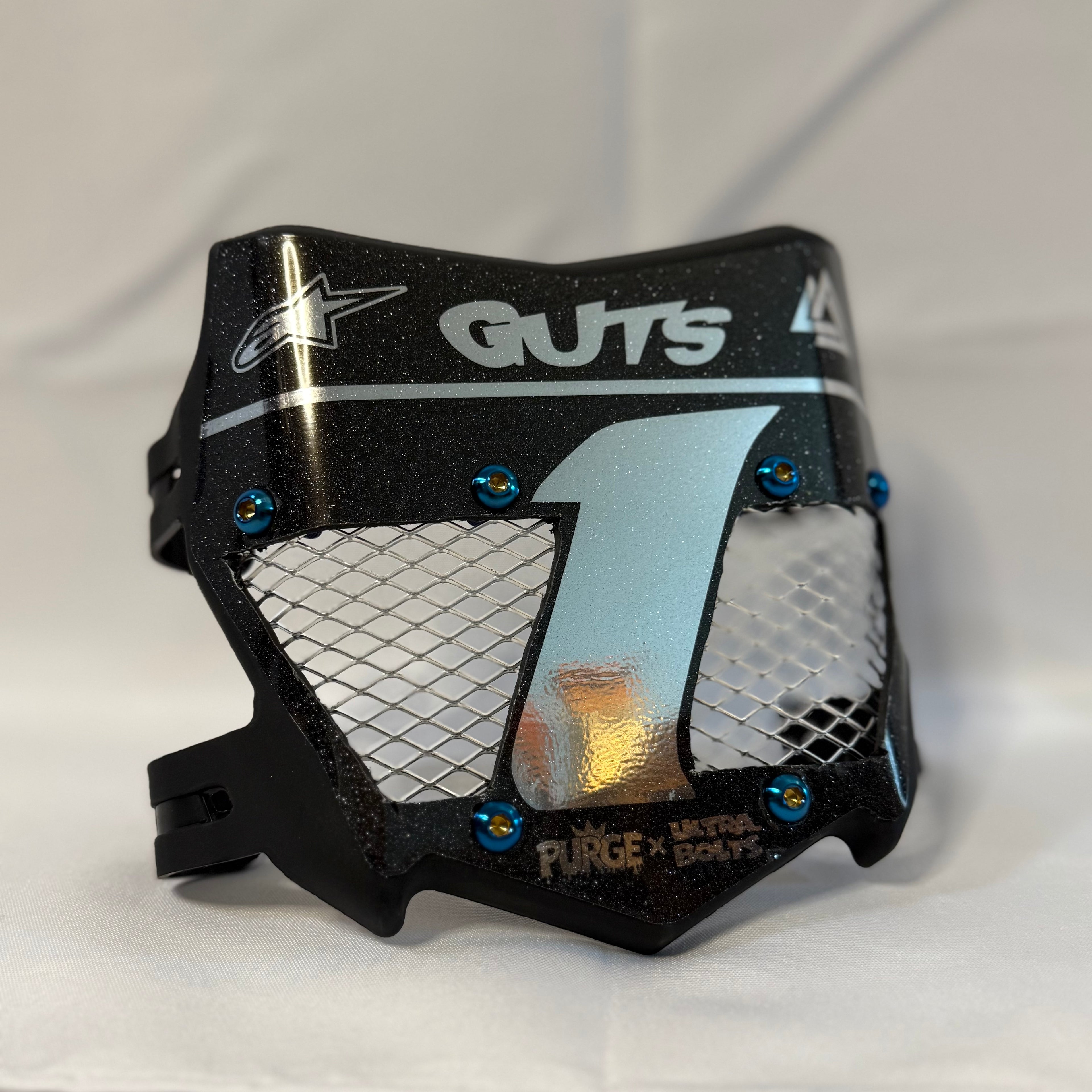 Custom Titanium Vented Motocutz Plate (PREORDERS)