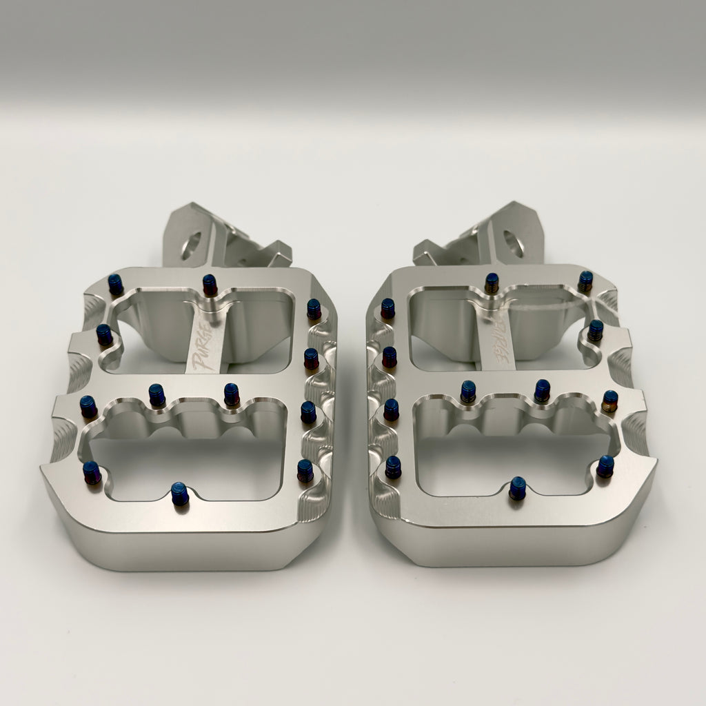 Purge Chrome Wide Foot Pegs