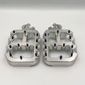 Purge Chrome Wide Foot Pegs