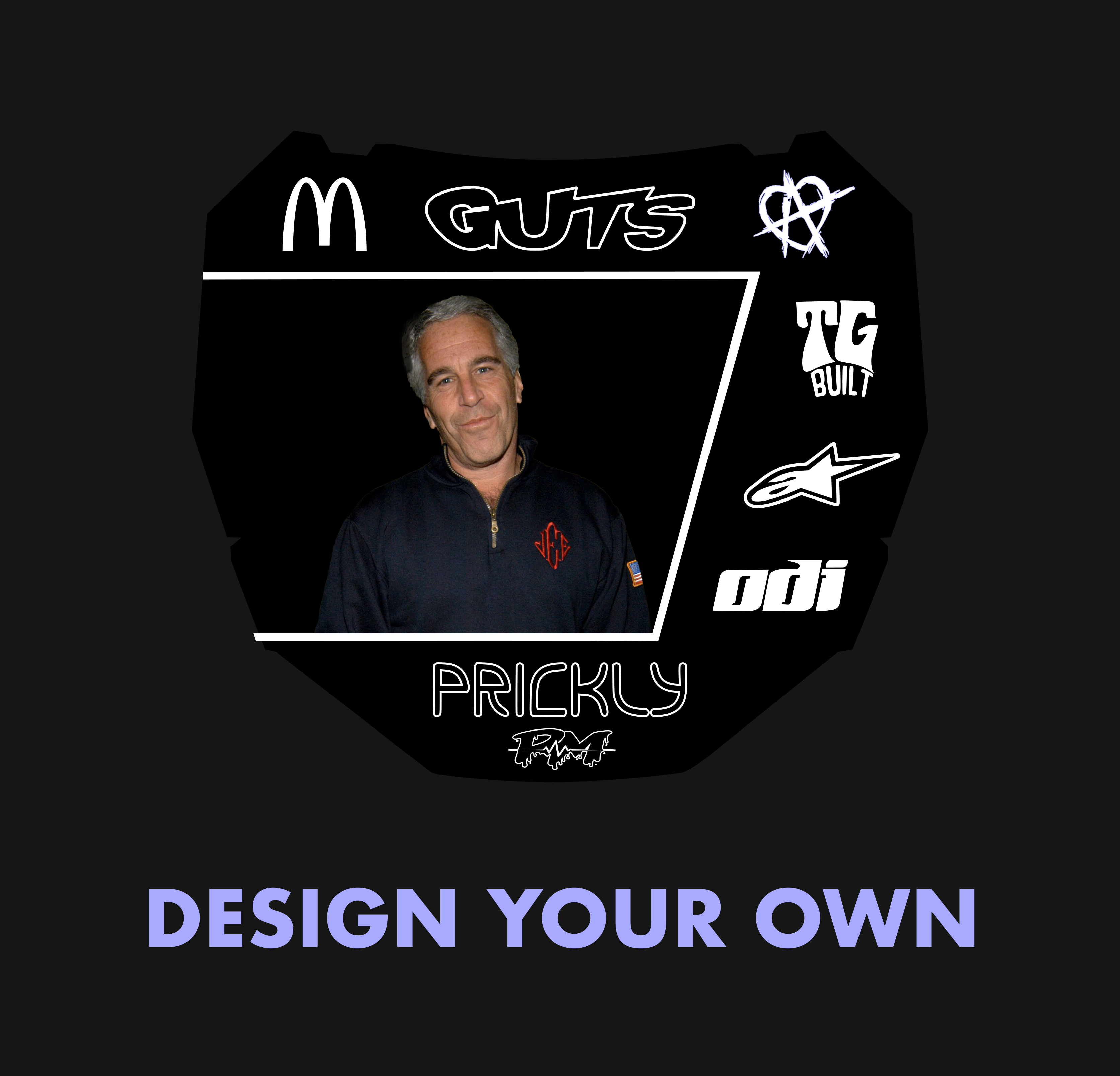 Meme Number Plate Decal