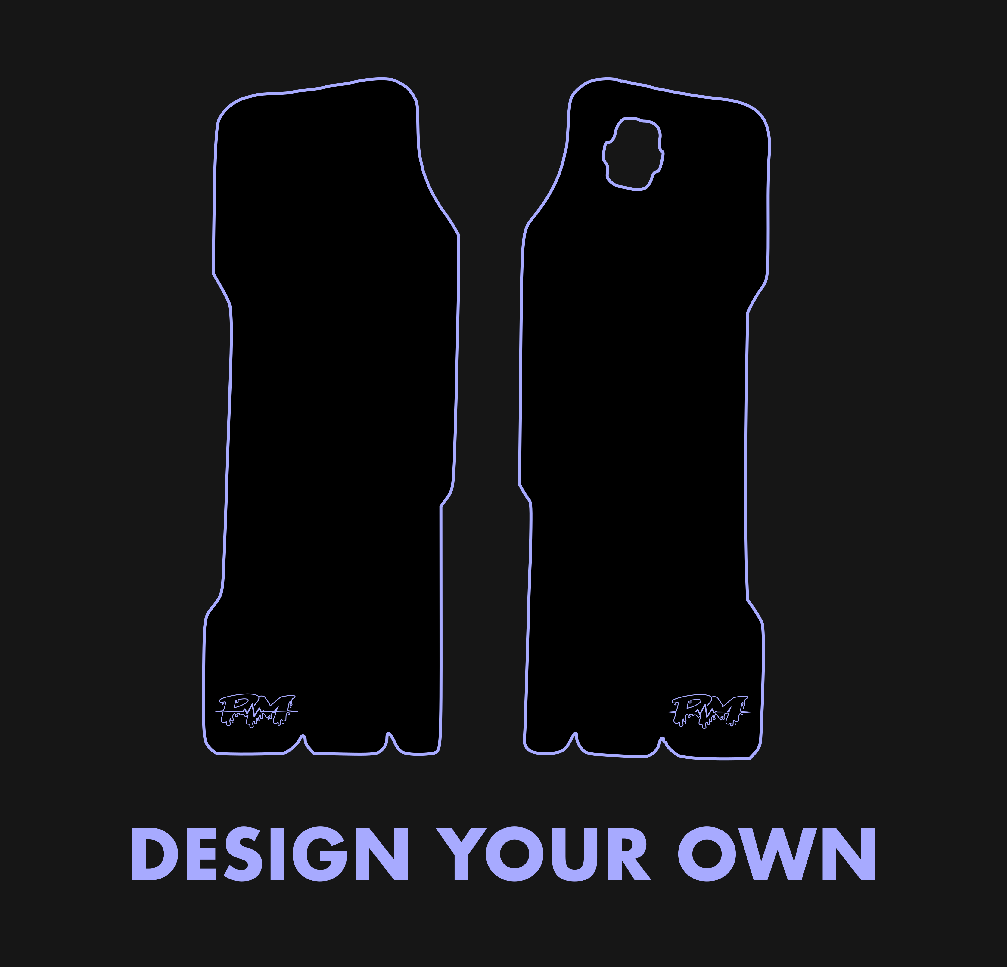 Custom Surron Lbx Fork Guard Decals