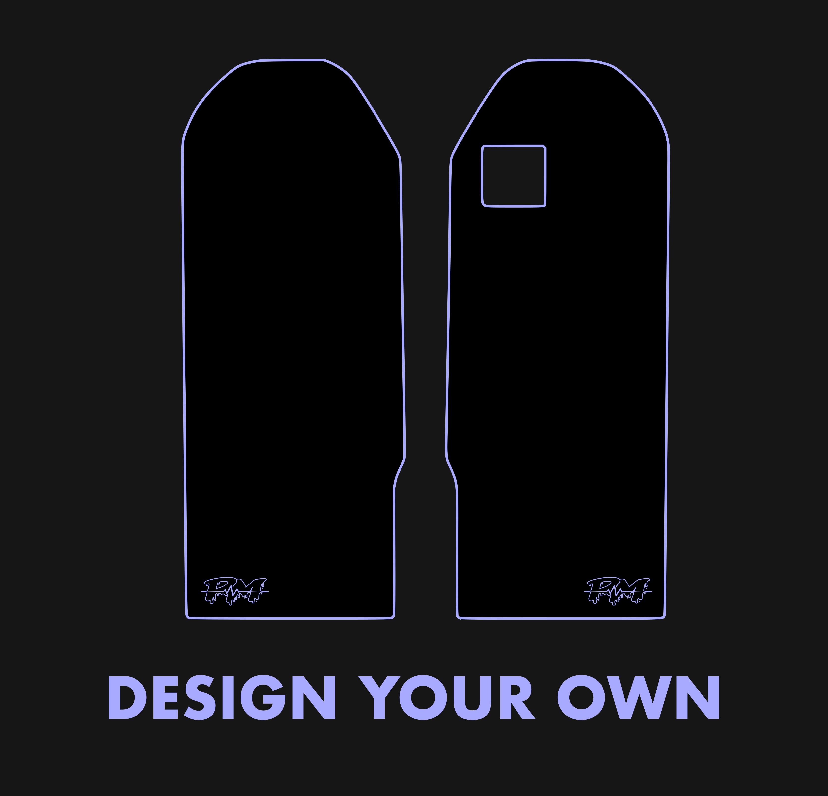 Custom Talaria Fork Guard Decals