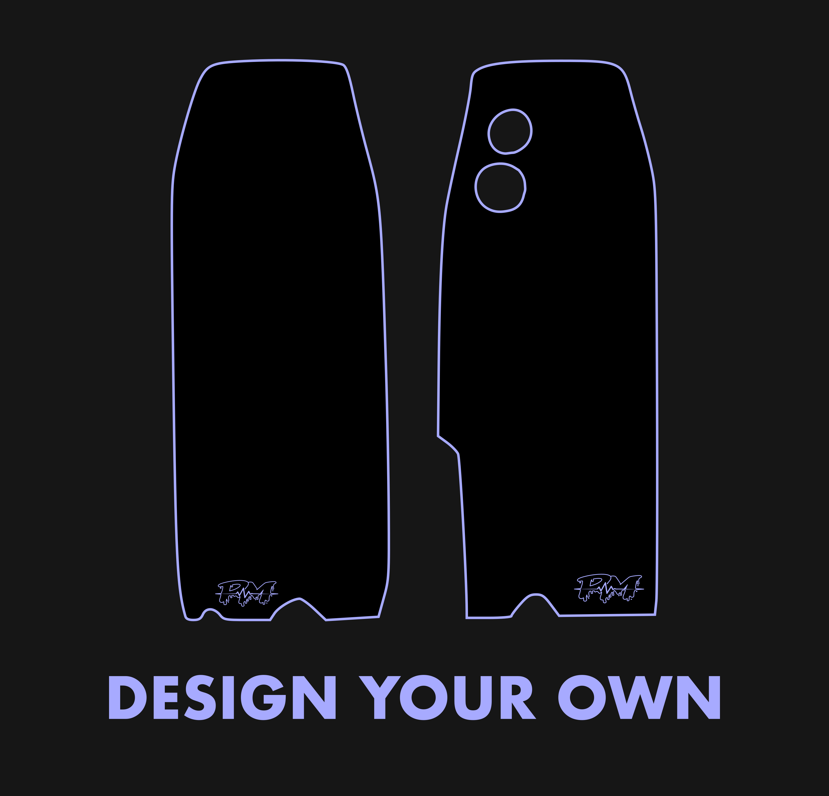 Custom Tuttio Fork Guard Decals