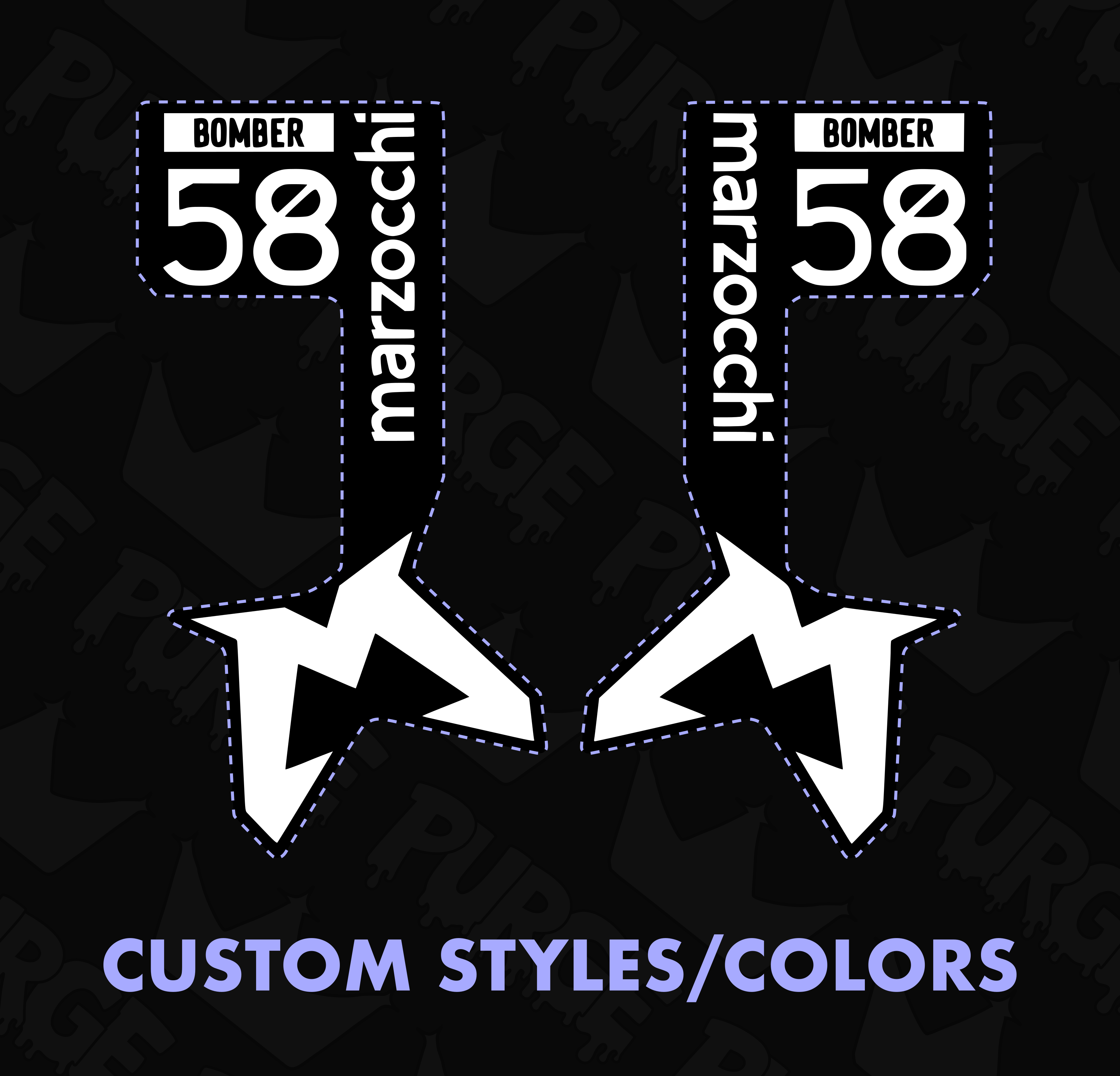 Custom Bomber 58 Decals