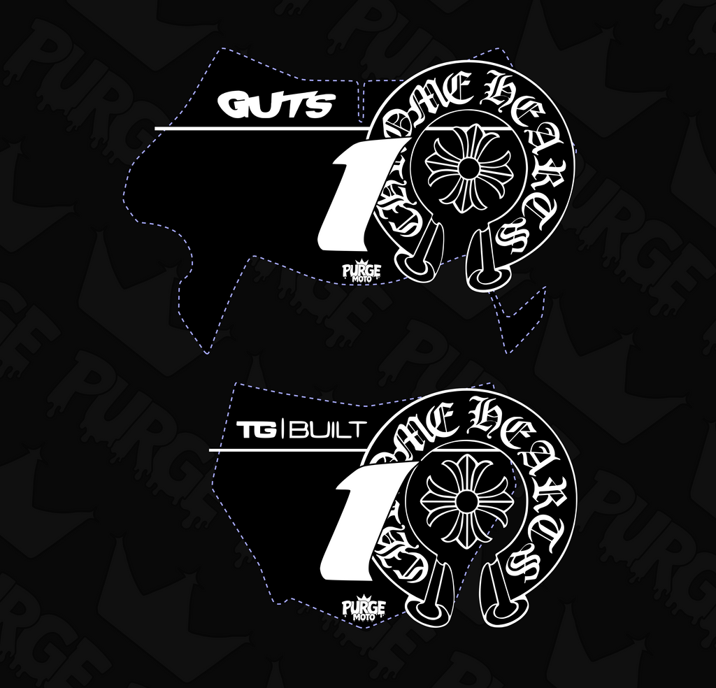 Chrome Hearts Spotlight Edition Plate Decal