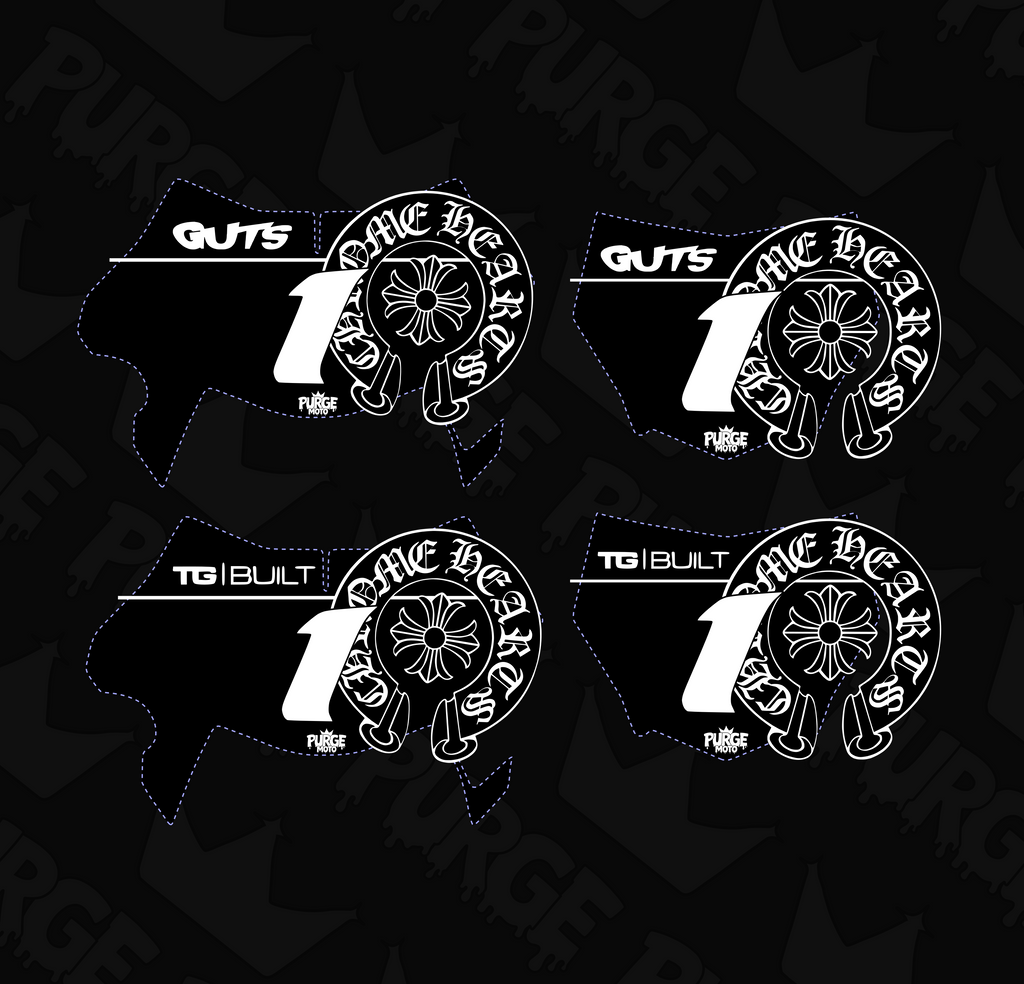 Chrome Hearts Spotlight Edition Plate Decal