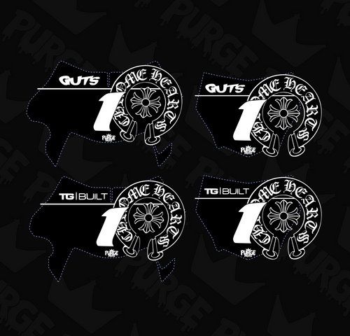 Chrome Hearts Spotlight Edition Plate Decal