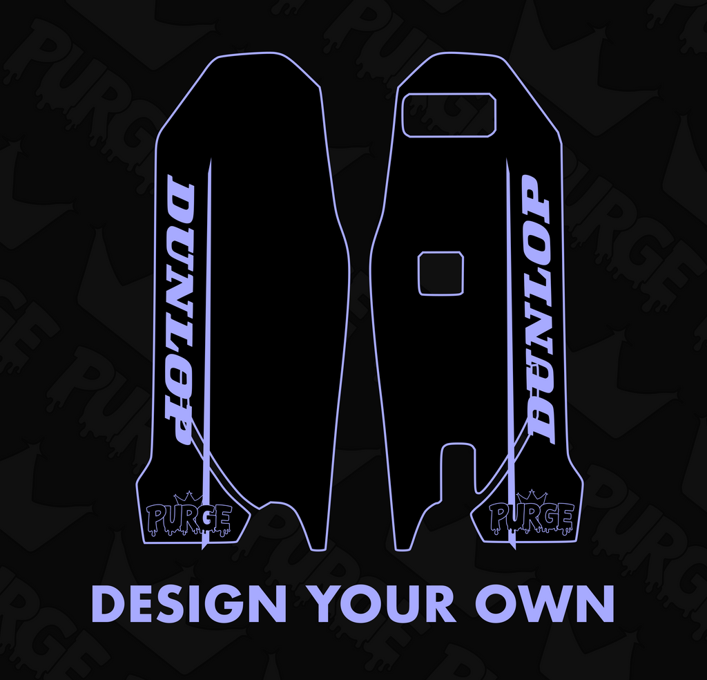 Ultra Bee Fork Guard Decals