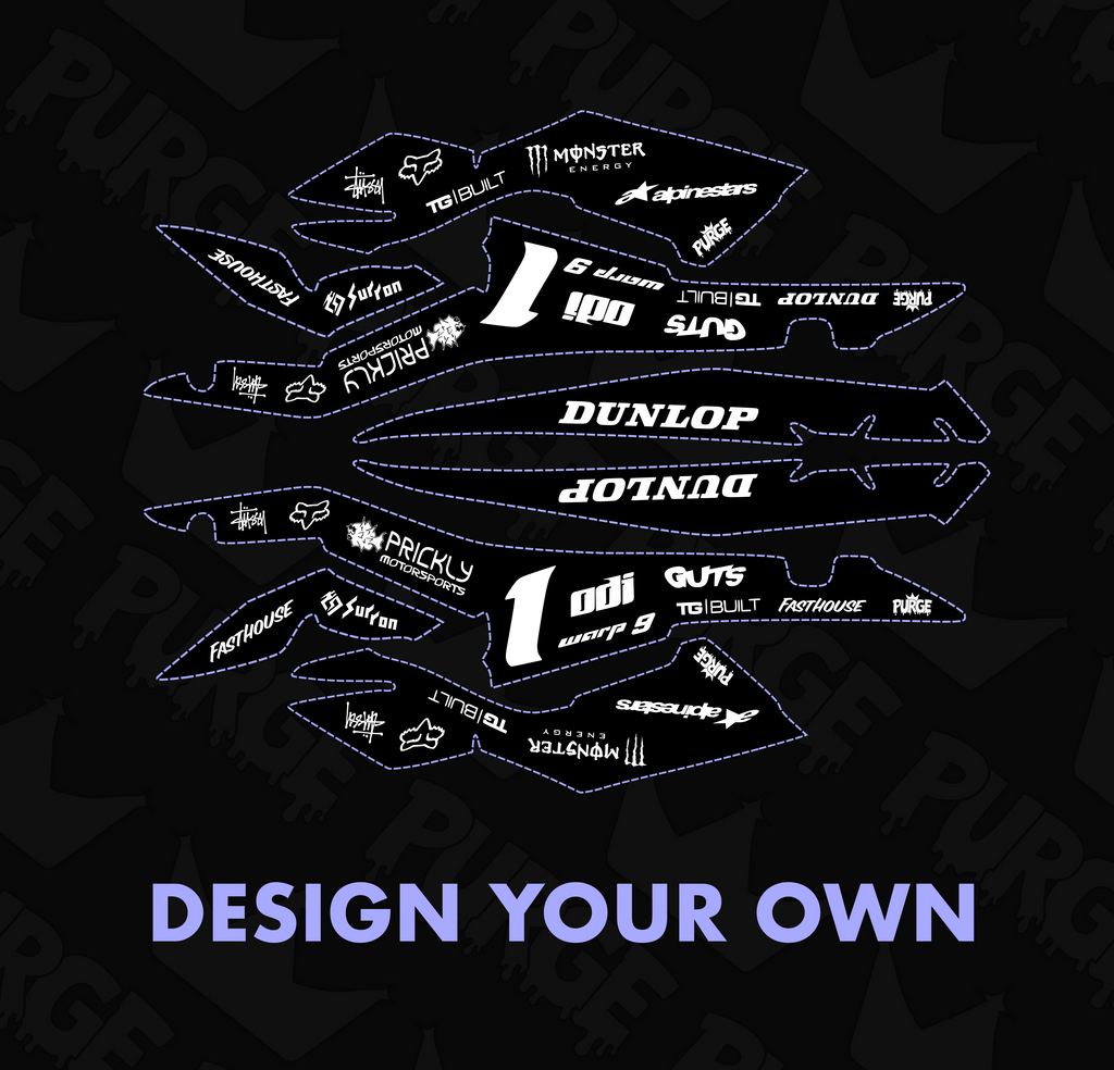 Ultra Bee Side Plastics Decals